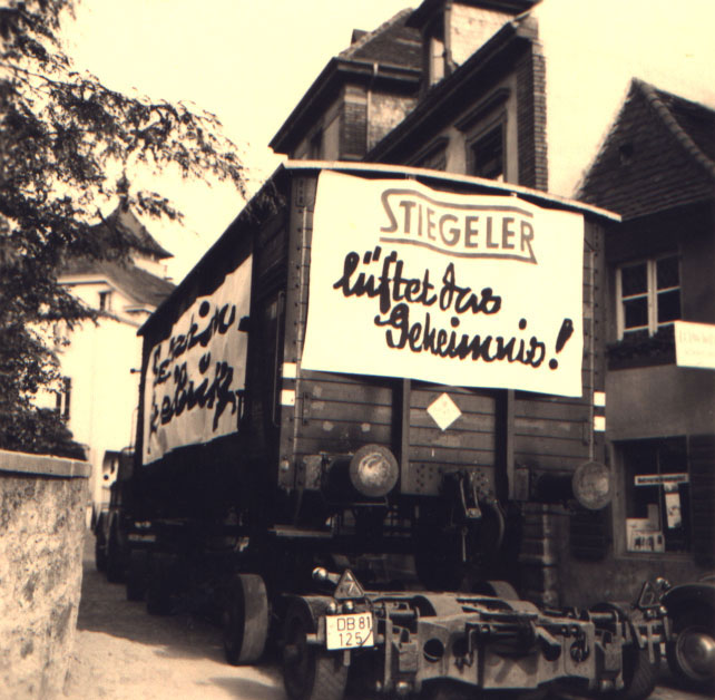 Lkw Plakat Stiegeler